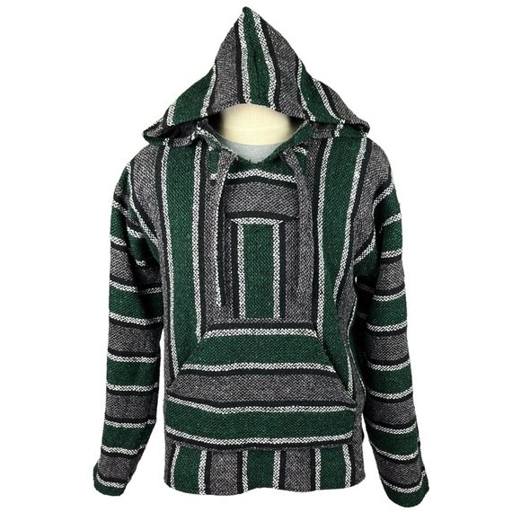 Molina Baja Drug Rug Multicolored Hoodie Sz 42 L 44 - Picture 2 of 9